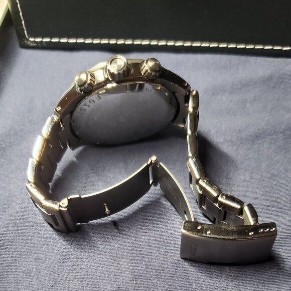 Fossil CH-2802 Smoke Gray Stainless Steel Case 46mm - Picture 6 of 10